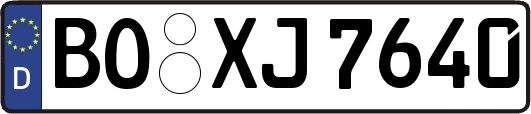 BO-XJ7640