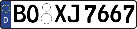 BO-XJ7667