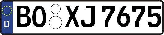 BO-XJ7675