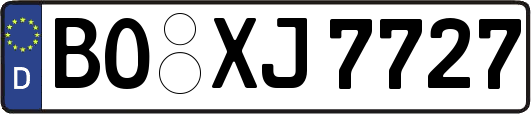 BO-XJ7727