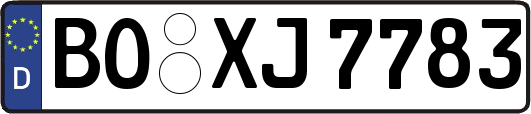 BO-XJ7783