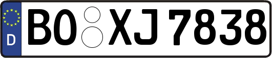 BO-XJ7838