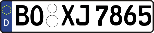 BO-XJ7865
