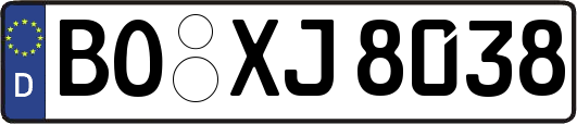 BO-XJ8038