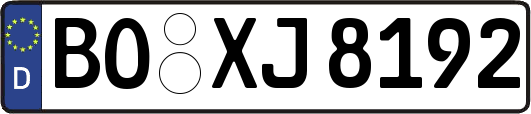 BO-XJ8192