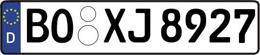 BO-XJ8927