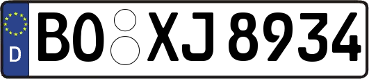 BO-XJ8934