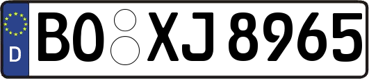 BO-XJ8965