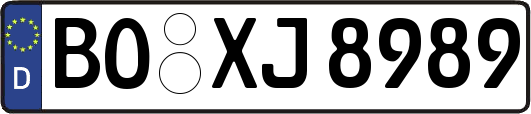 BO-XJ8989