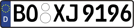 BO-XJ9196