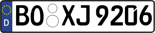BO-XJ9206