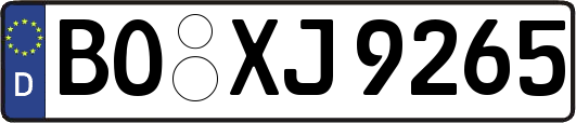 BO-XJ9265