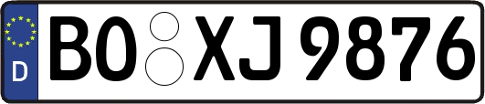 BO-XJ9876