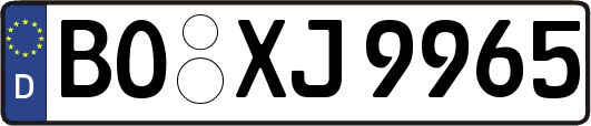 BO-XJ9965