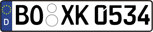 BO-XK0534