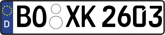 BO-XK2603