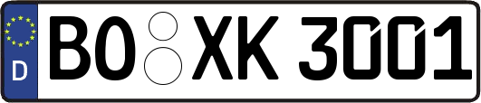 BO-XK3001