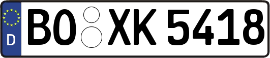 BO-XK5418