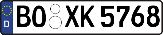 BO-XK5768