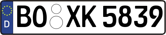 BO-XK5839