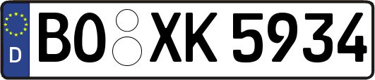 BO-XK5934