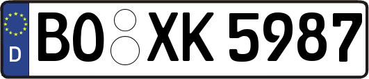 BO-XK5987