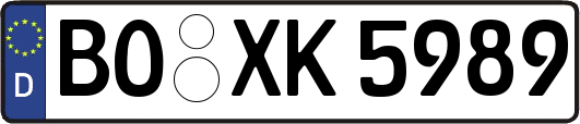 BO-XK5989