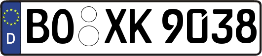 BO-XK9038