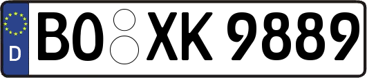BO-XK9889