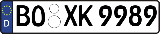 BO-XK9989