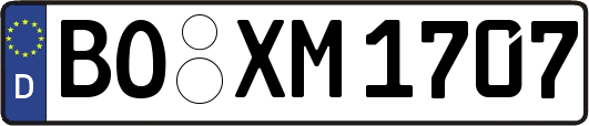 BO-XM1707