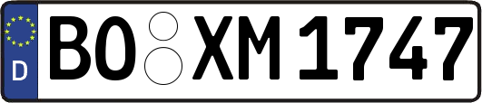 BO-XM1747