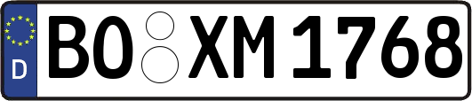 BO-XM1768