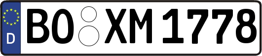 BO-XM1778