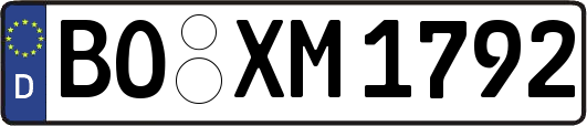 BO-XM1792