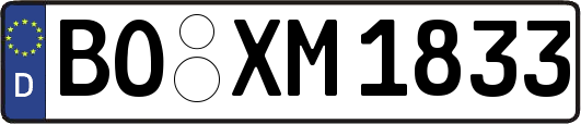 BO-XM1833