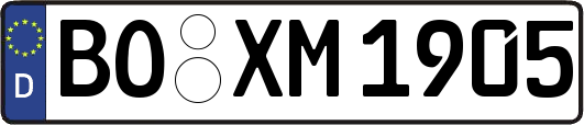 BO-XM1905