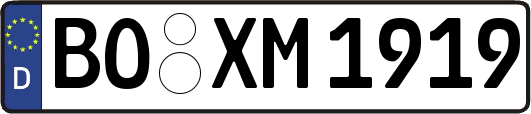 BO-XM1919