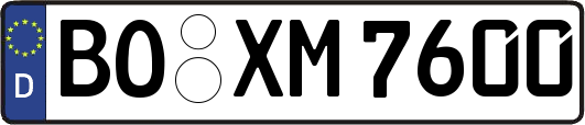 BO-XM7600