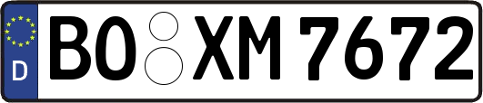 BO-XM7672