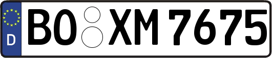 BO-XM7675