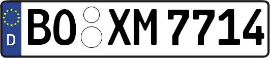 BO-XM7714