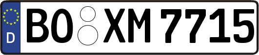 BO-XM7715