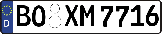 BO-XM7716