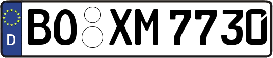 BO-XM7730