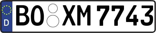 BO-XM7743