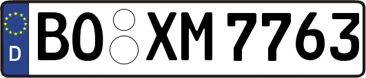 BO-XM7763