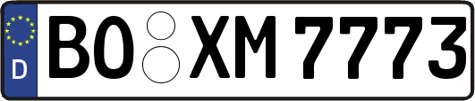 BO-XM7773