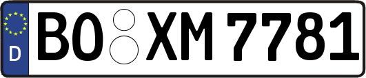 BO-XM7781