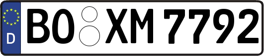 BO-XM7792